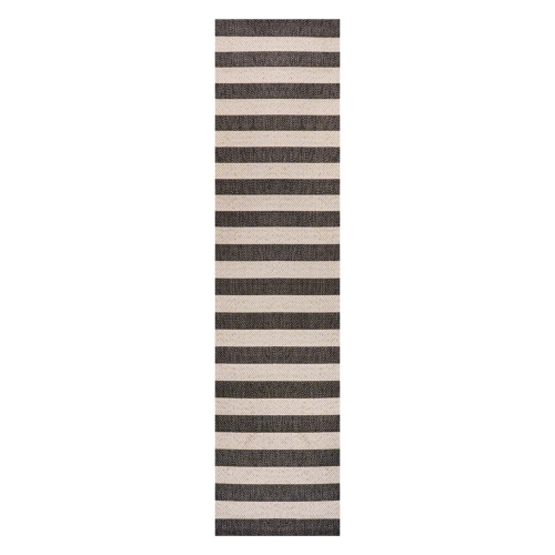 JONATHAN Y  Negril Two Tone Wide Stripe Indoor/outdoor Area Rug