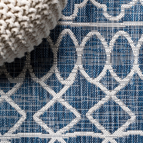 Kafel Tribal Bohemian Indoor/Outdoor Area Rug