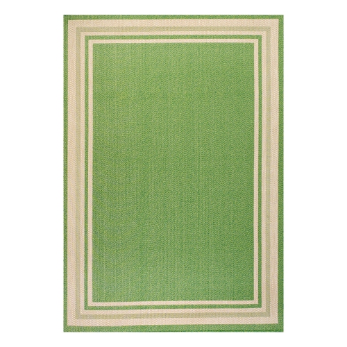 JONATHAN Y  James Modern Border Stripe Indoor/outdoor Area Rug