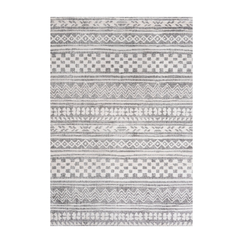 JONATHAN Y  Imlil Tribal Geometric Stripe Area Rug