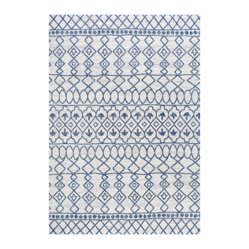 Kafel Tribal Bohemian Indoor/Outdoor Area Rug