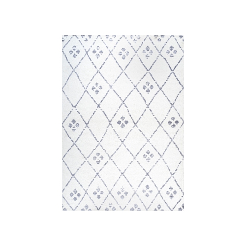 JONATHAN Y  Izil Moroccan Geometric Diamond Area Rug