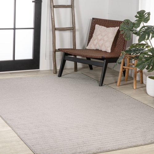 Aarhus Minimalist Scandi Striped Area Rug