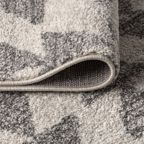 Tapis géométrique triangulaire marocain Aisha