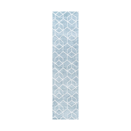 JONATHAN Y  Tumbling Blocks Modern Geometric Area Rug