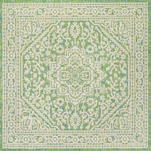 JONATHAN Y  Sinjuri Medallion Textured Weave Indoor/outdoor Area Rug