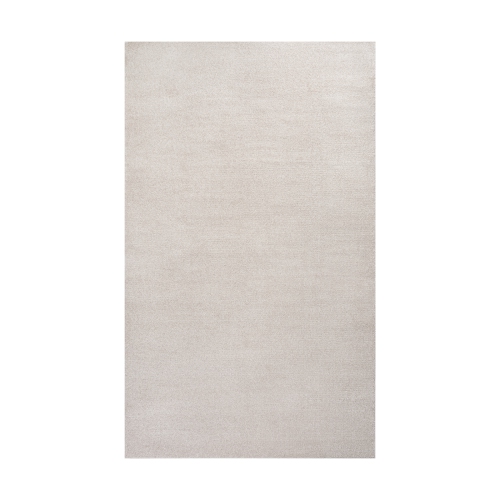 JONATHAN Y  Haze Solid Low Pile Area Rug In Ivory