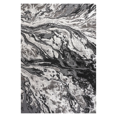 Swirl Marbled Abstract Area Rug