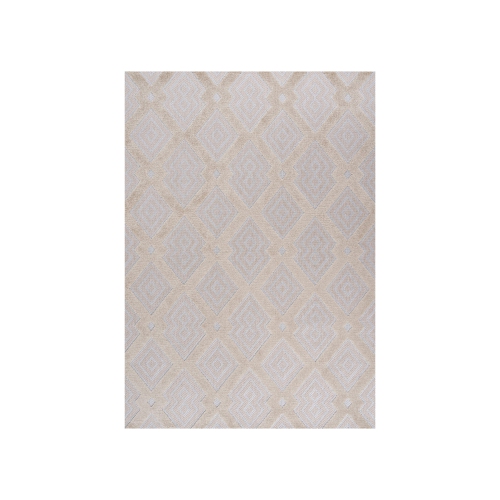 JONATHAN Y  Duwun High-Low Pile Ogee Trellis Tone On Tone Indoor/outdoor Area Rug