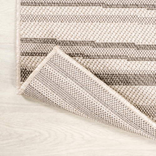 Castara Wavy Stripe Modern Indoor/Outdoor Area Rug