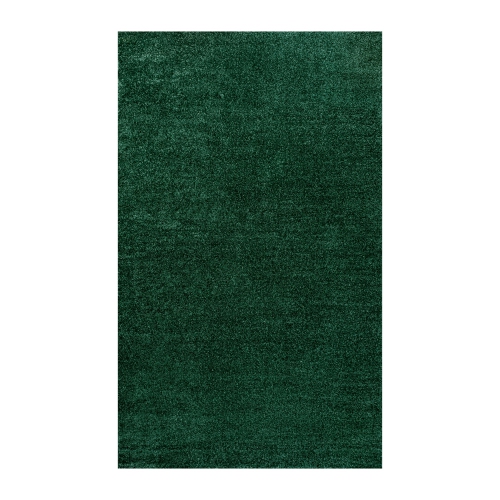 JONATHAN Y  Haze Solid Low Pile Area Rug Emerald