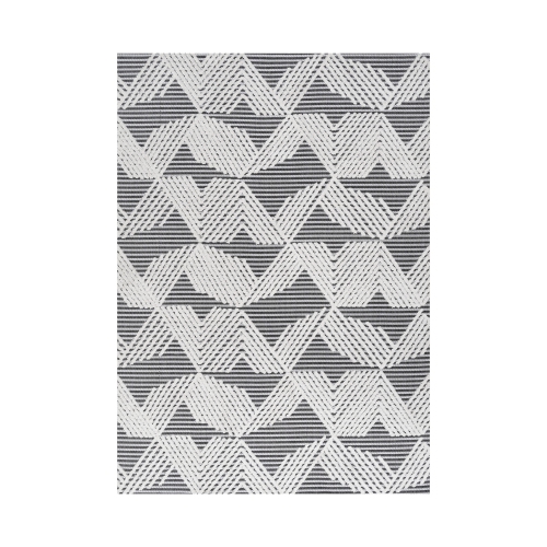 JONATHAN Y  Jazz High-Low Pile Art Deco Geometric Indoor/outdoor Area Rug
