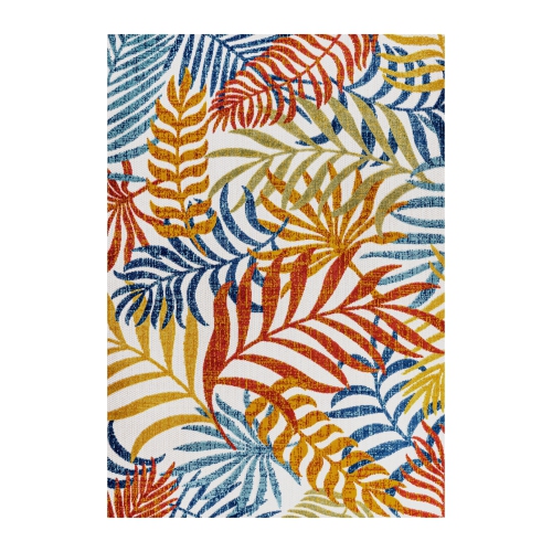 Tropics Palm Leaves Indoor/Outdoor Area Rug