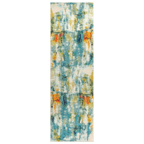 JONATHAN Y  Contemporary Pop Modern Abstract Waterfall Area Rug