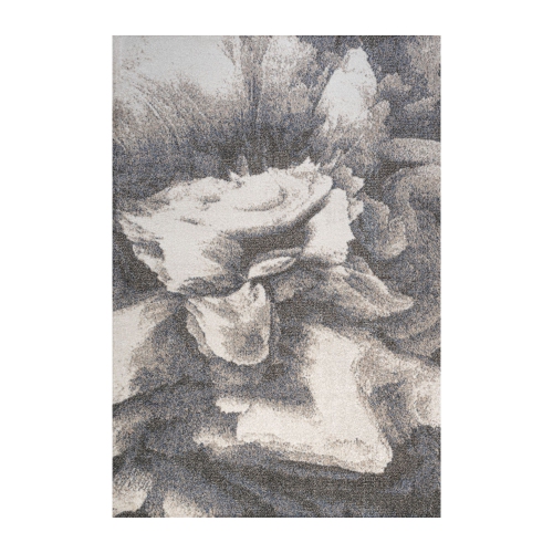 JONATHAN Y  Petalo Abstract Two Tone Modern Area Rug