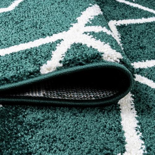 Tumbling Blocks Modern Geometric Area Rug