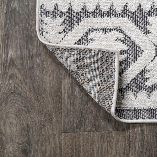 Citta High-Low Pile Mediterranean Tile Area Rug