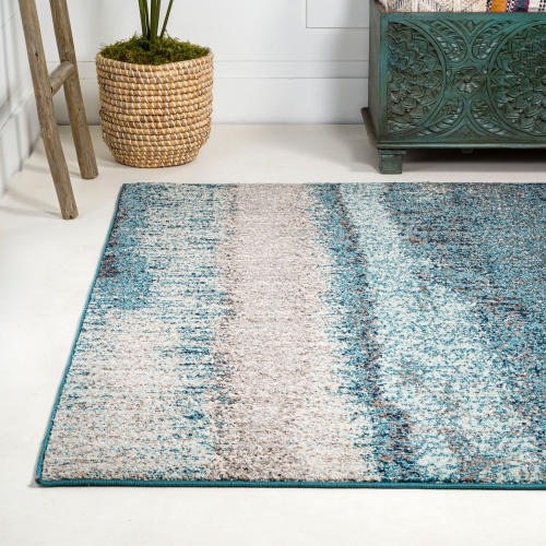 Style contemporain Pop moderne, Carpette Abstract Vintage