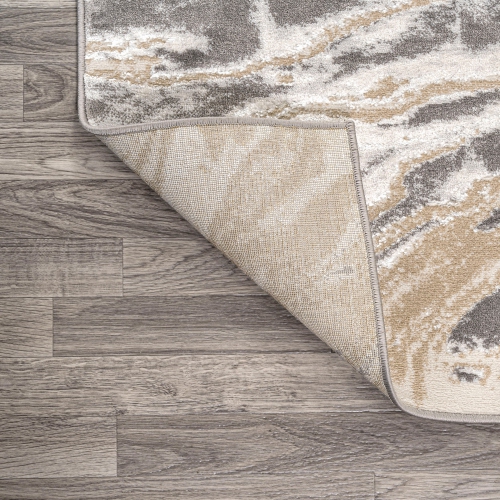 Swirl Marbled Abstract Area Rug