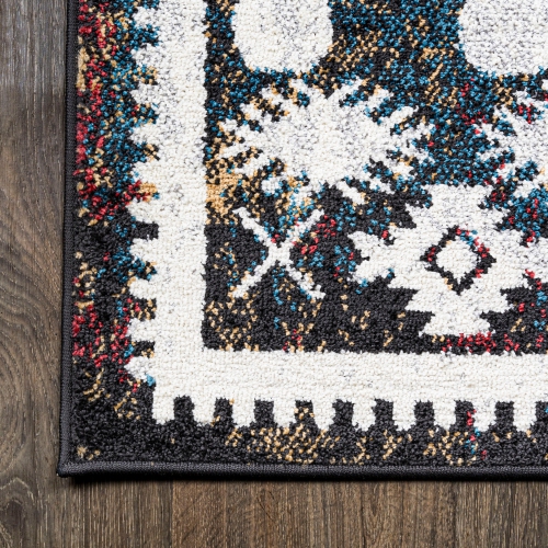 Dhiya Distressed Kilim Area Rug