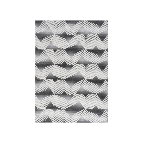JONATHAN Y  Jazz High-Low Pile Art Deco Geometric Indoor/outdoor Area Rug