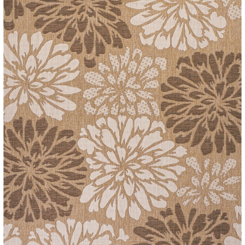 JONATHAN Y  Zinnia Modern Floral Textured Weave Indoor/outdoor Area Rug