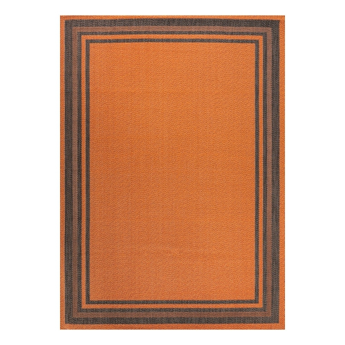 JONATHAN Y  James Modern Border Stripe Indoor/outdoor Area Rug