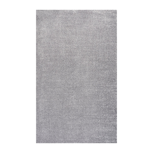 JONATHAN Y  Haze Solid Low Pile Area Rug In Gray