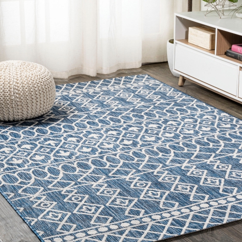 Kafel Tribal Bohemian Indoor/Outdoor Area Rug