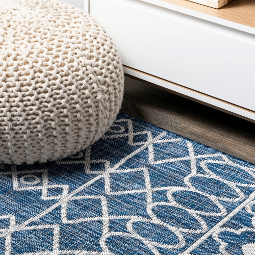 Kafel Tribal Bohemian Indoor/Outdoor Area Rug