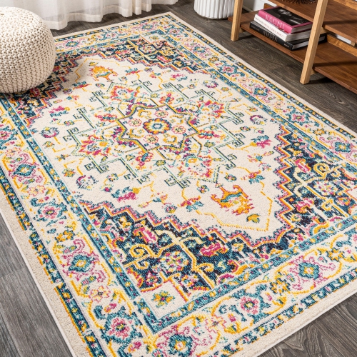 Brooklyn Geometric Medallion Area Rug