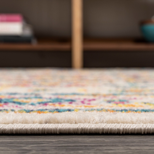 Brooklyn Geometric Medallion Area Rug