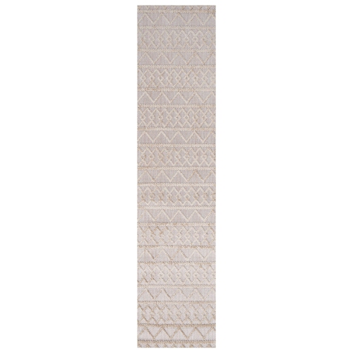 JONATHAN Y  Aylan High-Low Pile Knotted Trellis Geometric Indoor/outdoor Area Rug