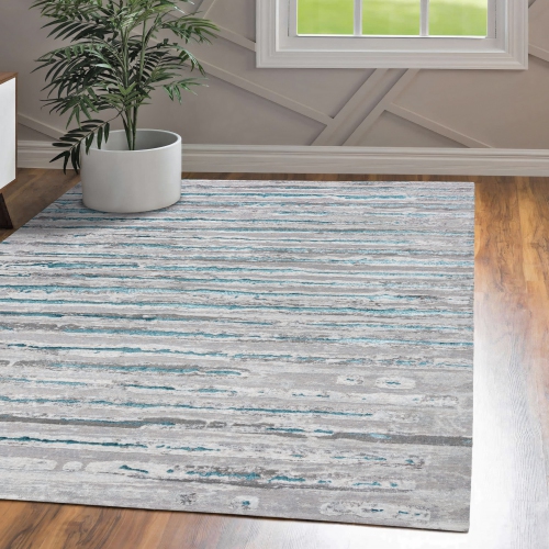 Batten Modern Stripe Area Rug