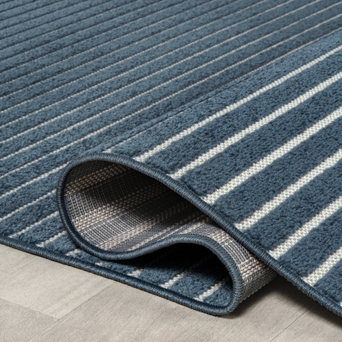 Aarhus Minimalist Scandi Striped Area Rug