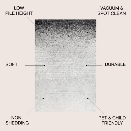 Happy Shore Modern Gradient Area Rug