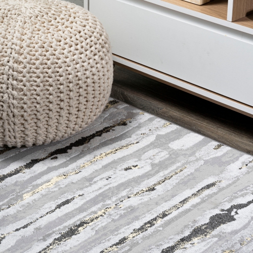 Batten Modern Stripe Area Rug