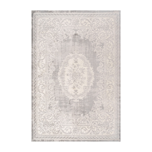 JONATHAN Y  Rosalia Cottage Medallion Area Rug