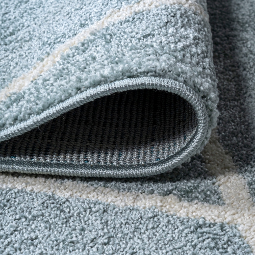 Cole Minimalist Diamond Trellis Area Rug