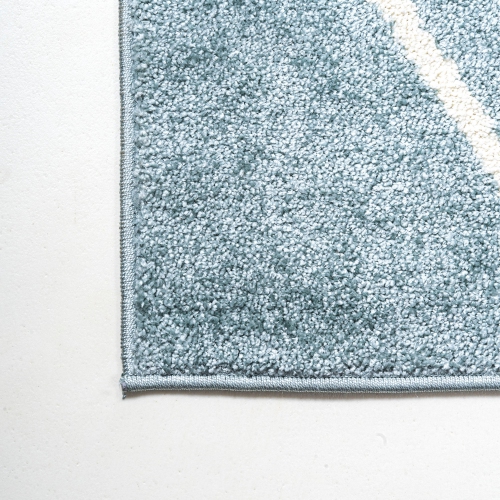 Cole Minimalist Diamond Trellis Area Rug