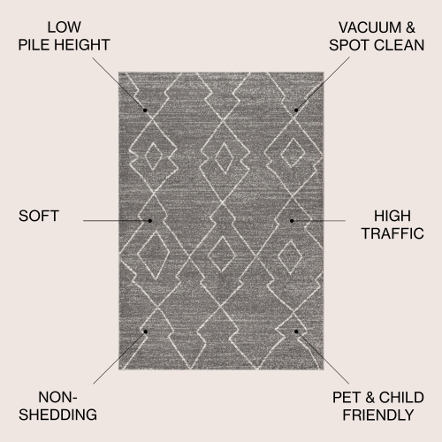 Alia Moroccan Beni Souk Area Rug