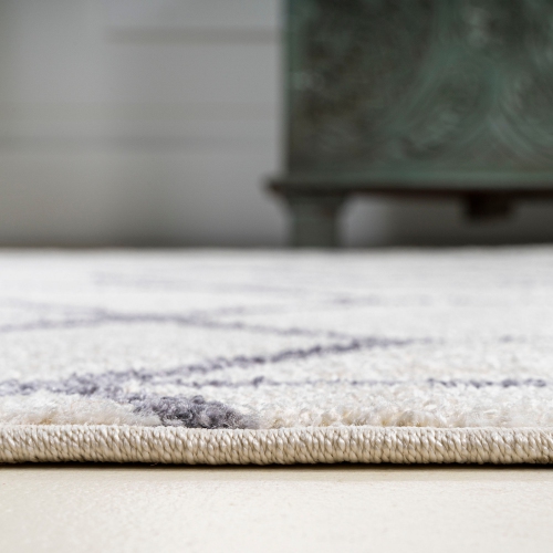 Tumbling Blocks Modern Geometric Area Rug