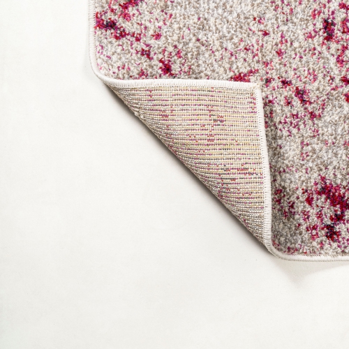 Contemporary Pop Modern Abstract Vintage Faded Area Rug