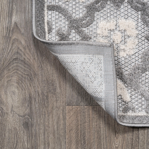 Gallia Tile Trellis High-Low Indoor/Outdoor Area Rug