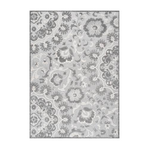 JONATHAN Y  Lucena Modern Medallion High-Low Indoor/outdoor Area Rug