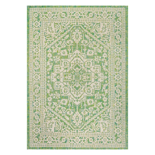 JONATHAN Y  Sinjuri Medallion Textured Weave Indoor/outdoor Area Rug