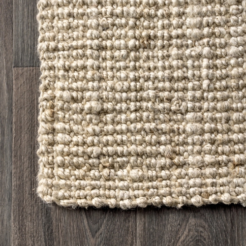 Pata Hand Woven Chunky Jute Area Rug