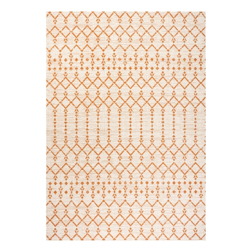 JONATHAN Y  Ourika Moroccan Geometric Textured Weave Indoor/outdoor Area Rug