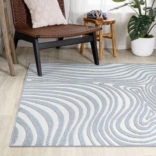 Maribo Abstract Groovy Striped Area Rug