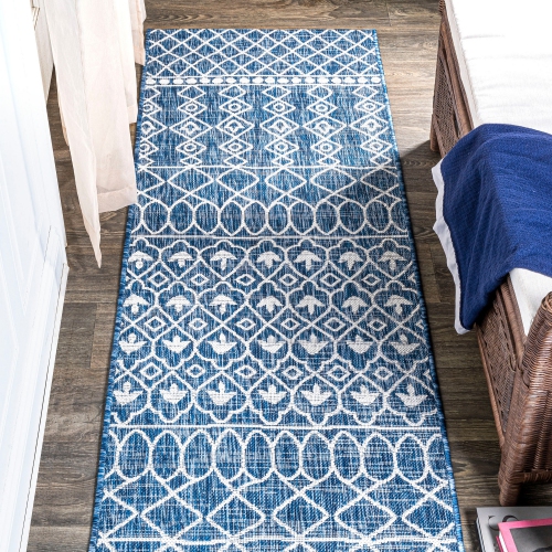 Kafel Tribal Bohemian Indoor/Outdoor Area Rug